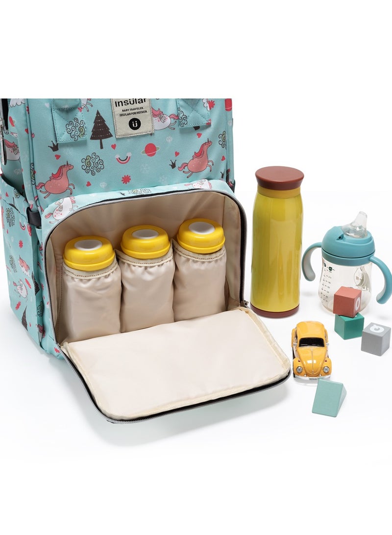 انسولار متعددة الوظائف حقيبة حفاضات الطفل - Image 4