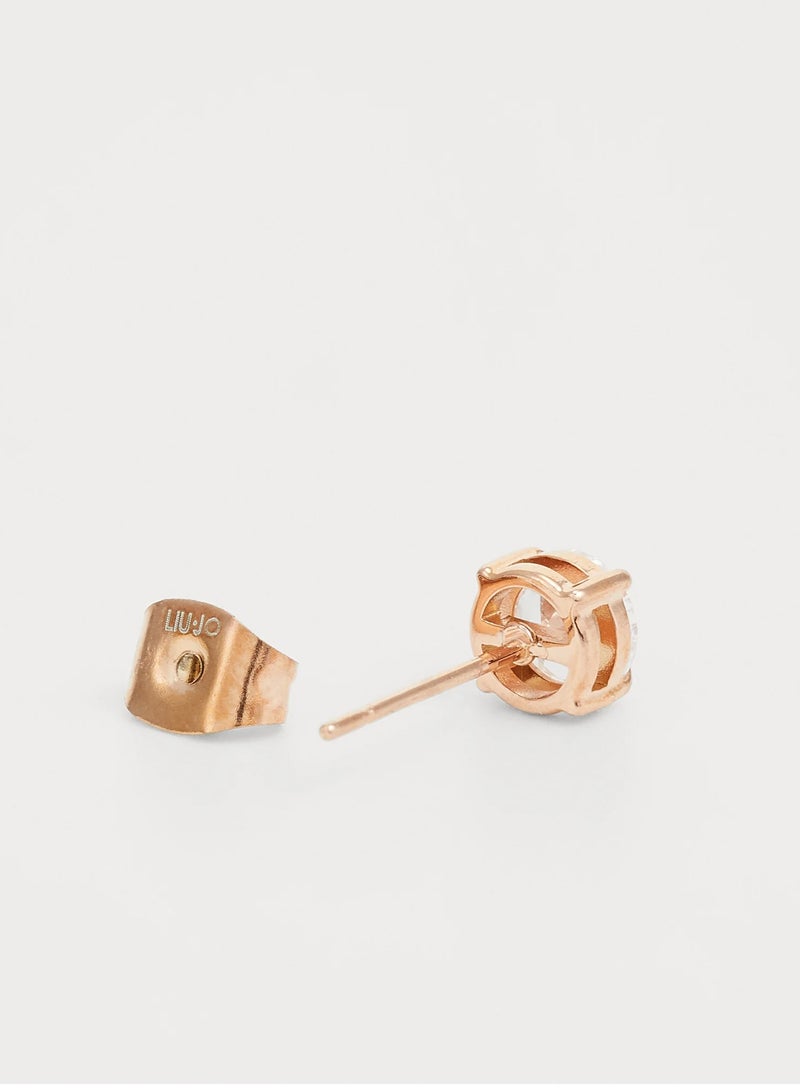 Liu Jo Cupid Rosegold Earring - Image 3