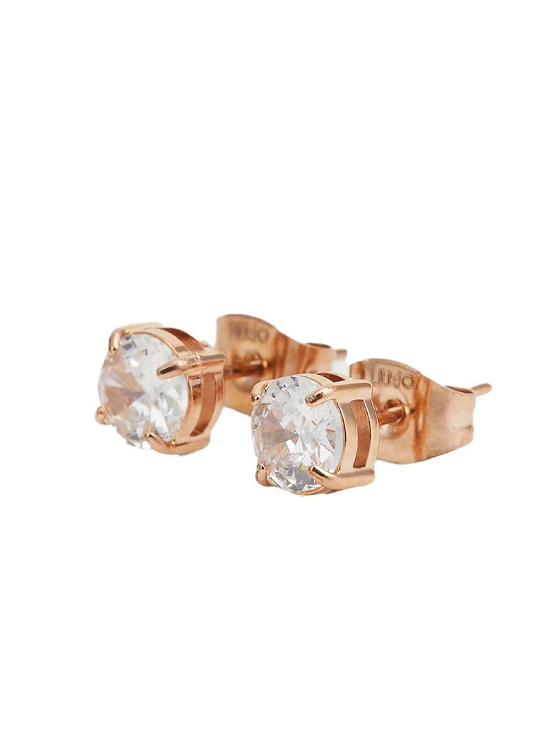 Liu Jo Cupid Rosegold Earring - Image 5