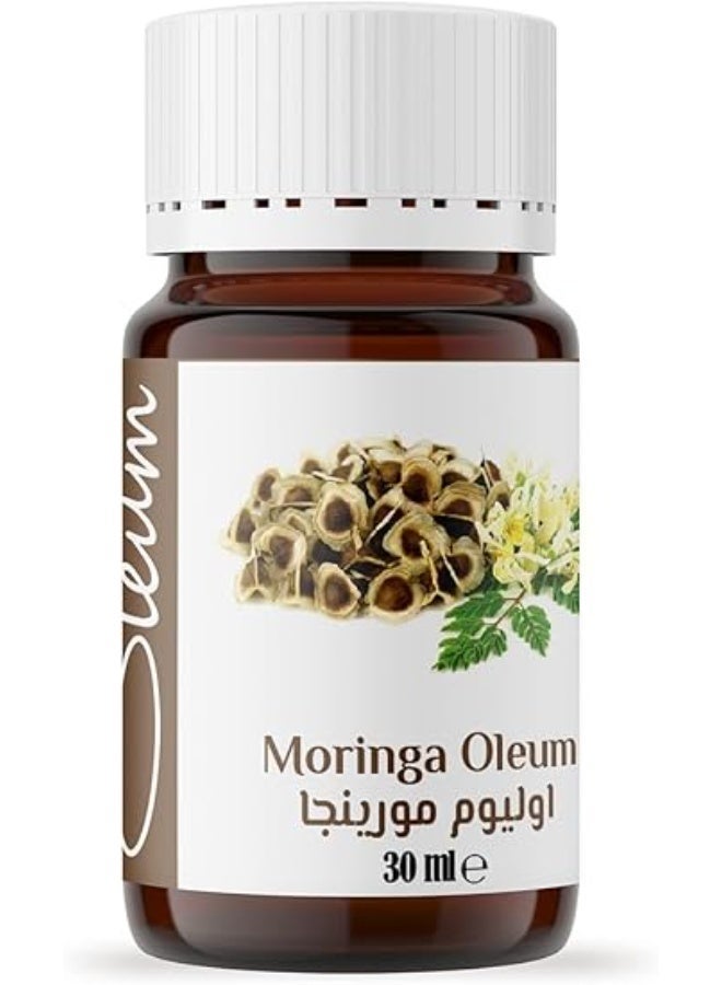 أوليوم زيت مورينجا أوليوم - 30 مل - نقي وطبيعي 100% - مغذي فائق ومضاد للأكسدة للبشرة والشعر - لترطيب عميق وإشراقة طبيعية. - Image 1