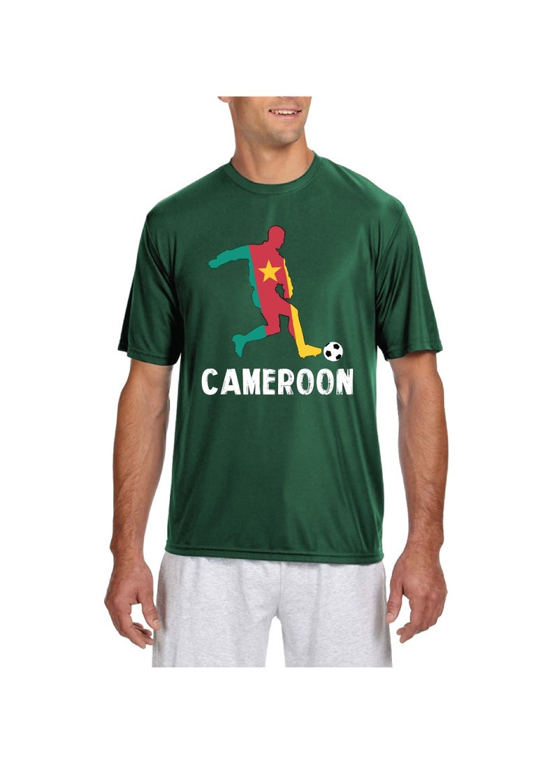 Cameroon Sports Dry Fit T-Shirt - Soccer Team Printed T-Shirts - Team Jersey T Shirts for Men and Women - Combo Pack  - Image 2