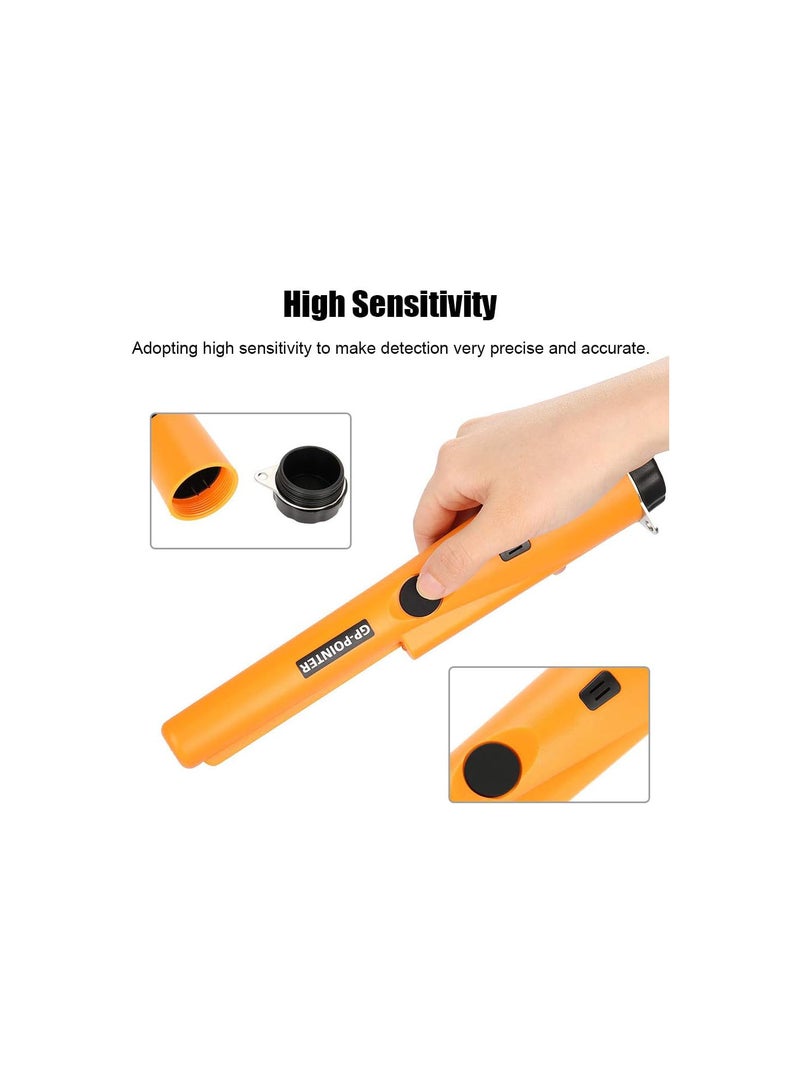 GGOOT Portable Metal Detector, High Sensitivity IP66 Waterproof 360° Scan Treasure Hunting Gold Silver Portable for Kids and Beginners  - Image 5