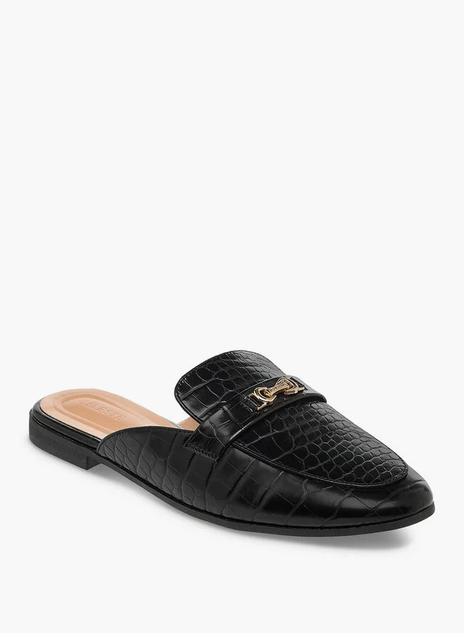 Celeste Women's Textured Slip-On Mules