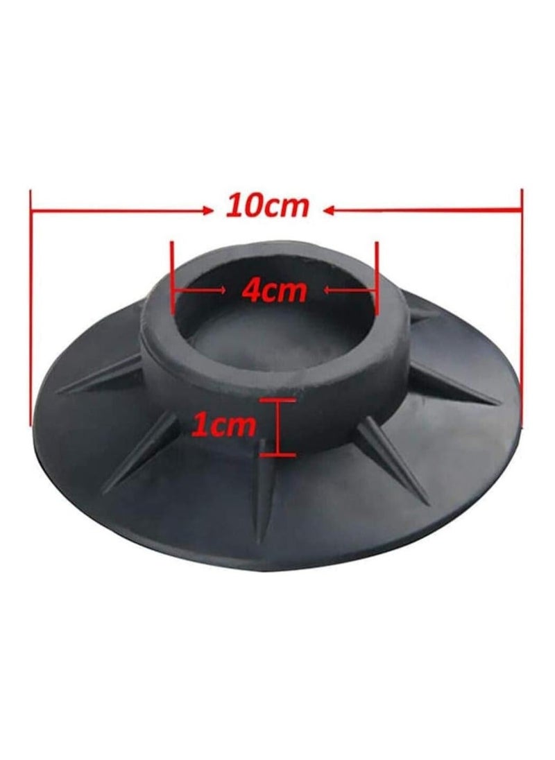 Generic - 4PCS Anti-Vibration Washing Machine Supports Flooring Protector Anti Walk Feet for Washer and Dryer - Image 1