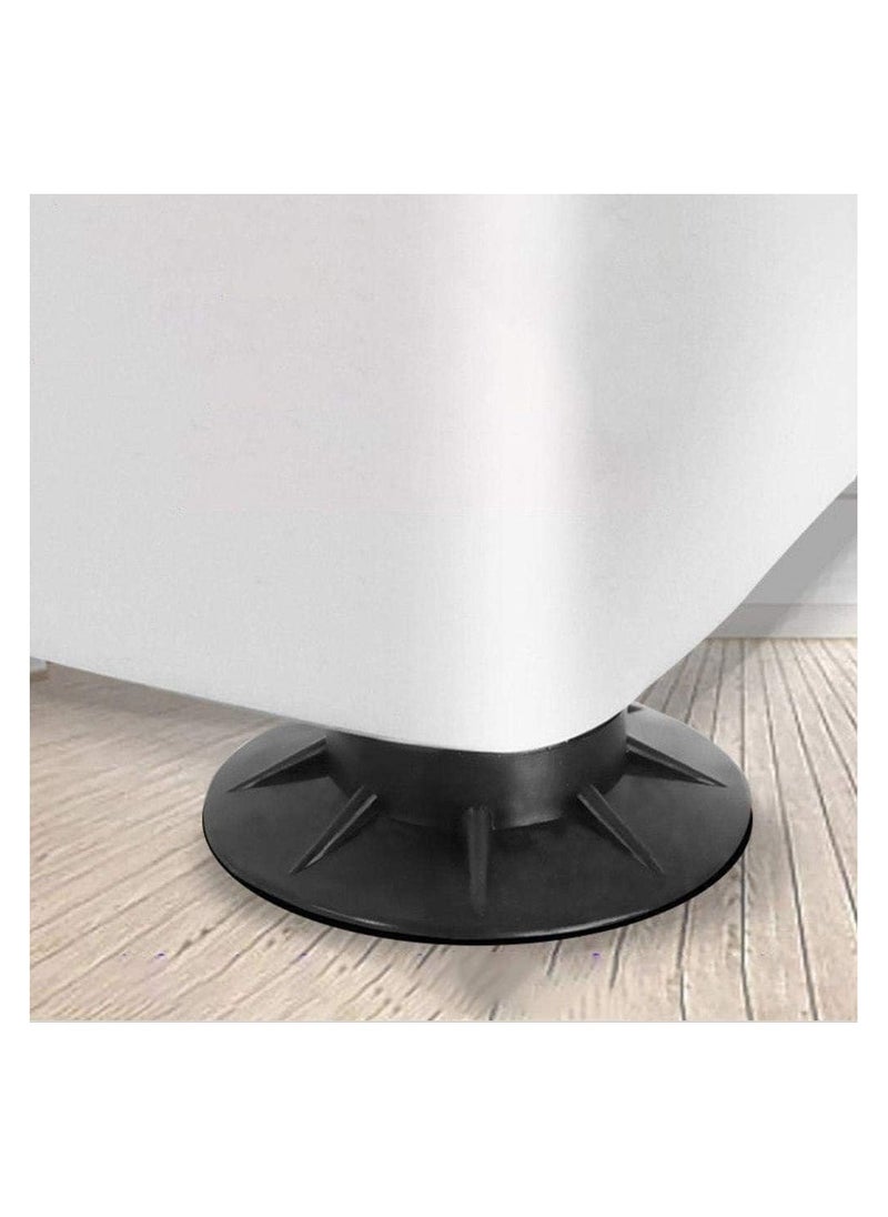 Generic - 4PCS Anti-Vibration Washing Machine Supports Flooring Protector Anti Walk Feet for Washer and Dryer - Image 1