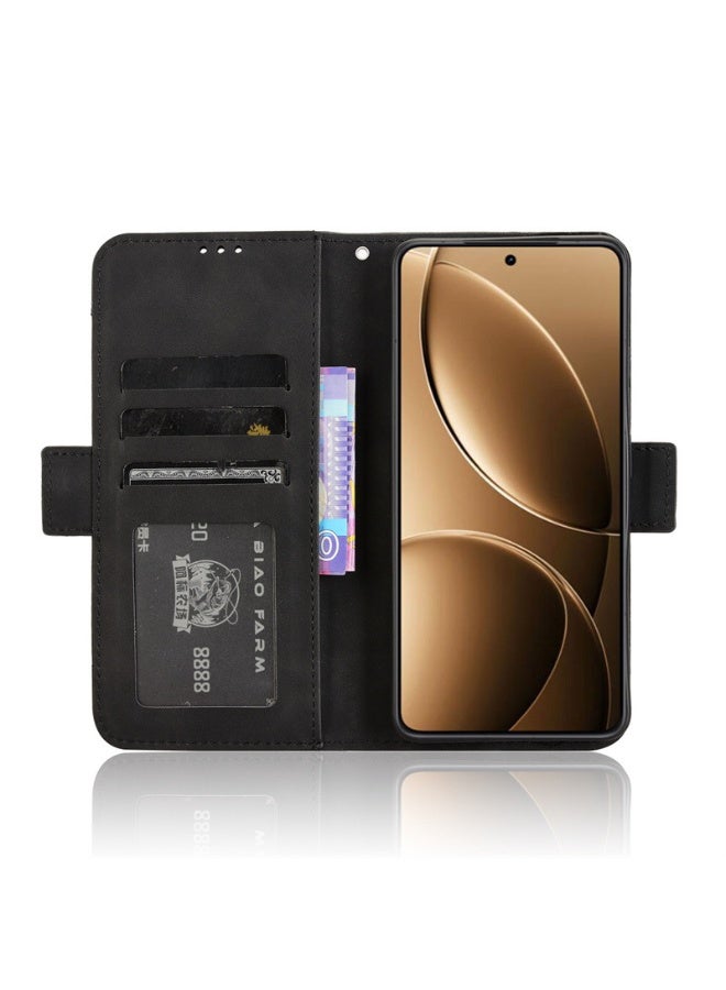 general Xiaomi Poco F7 Pro Case, Magnetic Full Body Protection Shockproof Flip Leather Wallet Case Cover with Card Holder for Xiaomi Poco F7 Pro Phone Case - Image 2