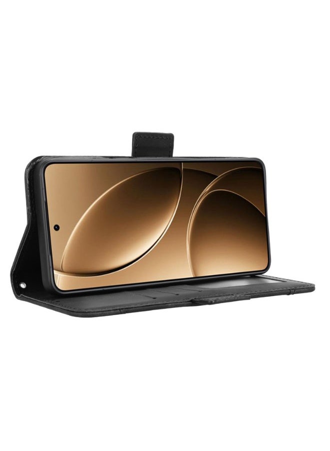 general Xiaomi Poco F7 Pro Case, Magnetic Full Body Protection Shockproof Flip Leather Wallet Case Cover with Card Holder for Xiaomi Poco F7 Pro Phone Case - Image 4