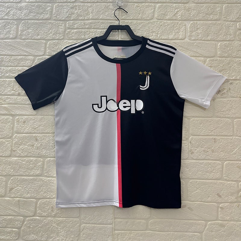 Retro Juventus Santos Football Uniform Sports Short-Sleeved Casual Wear - Image 2