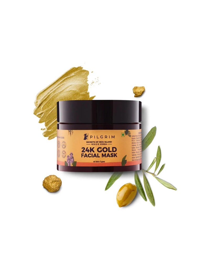 PILGRIM 24K Gold Facial Mask 8g - Image 1