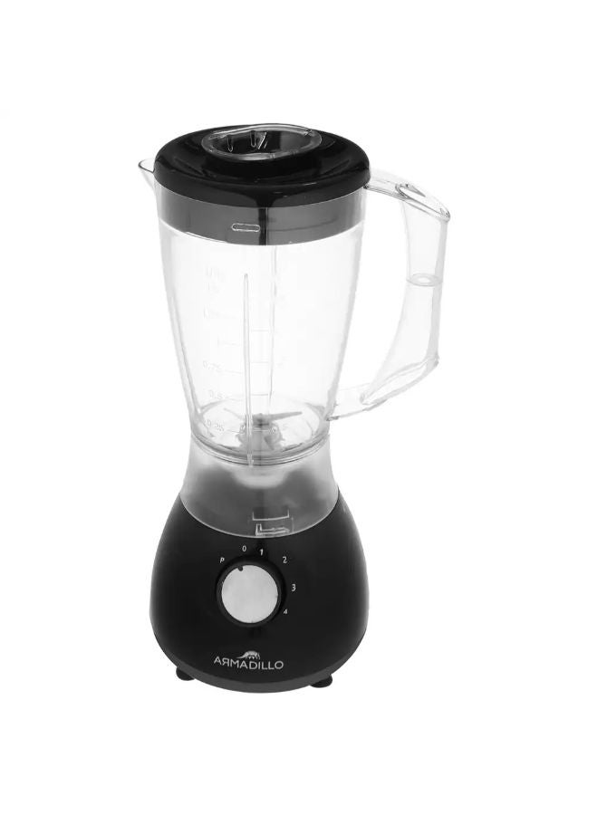 أرماديلو  خلاط كهربائي، 400 واط، 1.5 لتر، مطحنة واحدة، 4 سرعات - Image 3