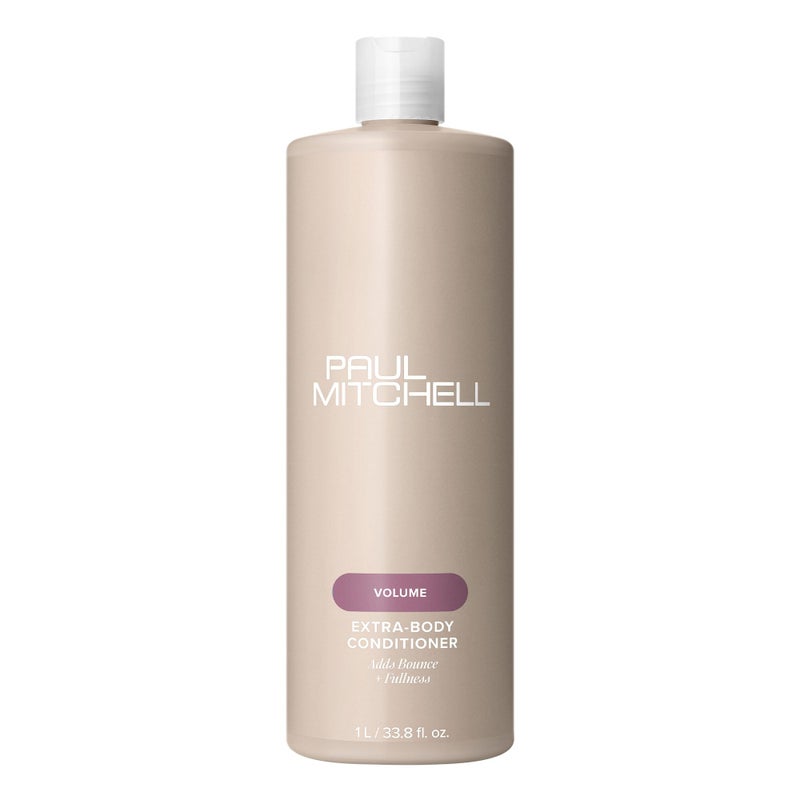 Paul Mitchell Extra-Body Conditioner, Adds Bounce + Fullness, For Fine Hair, 33.8 fl.oz - Image 1