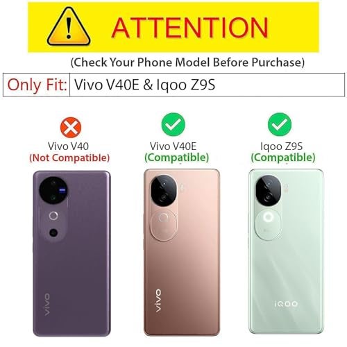 Kapa Hawkeye Clear Back Cover for Vivo V40E / iQOO Z9S | Camera Lens Protector Shockproof Slim Clear Case Cover (Grey Sides) - Image 2