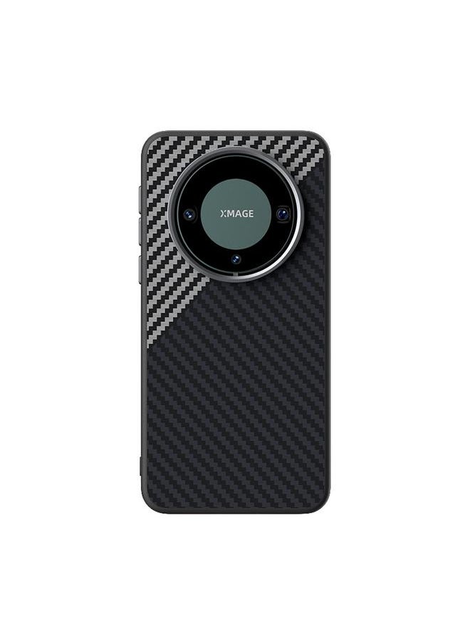 Zaboon - Case For Huawei Mate 60 Pro / 60 Pro+ ABEEL C Carbon Fiber Series 6D Micro Relief MagSafe Phone Case - Image 1