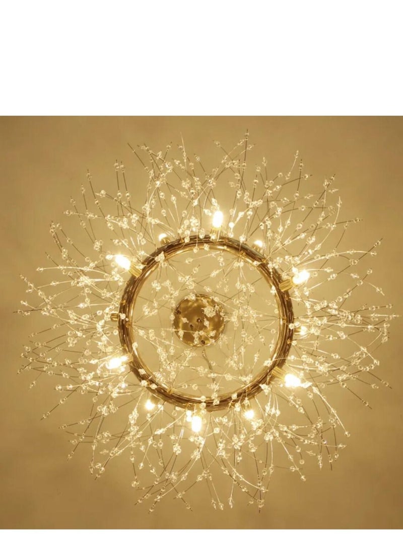 Adjustable Round Dandelion Crystal Chandelier 12 Light Living Room Dining Room Bedroom Lamps - pzsku/Z7EF2B5034CE7E5524A36Z/45/_/1689087715/a30eadf7-f5fd-46bc-8ac8-a3f485f83c0b