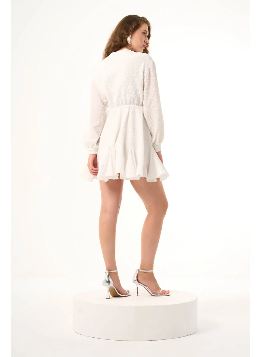 MIZALLE TIE SHIRT DRESS