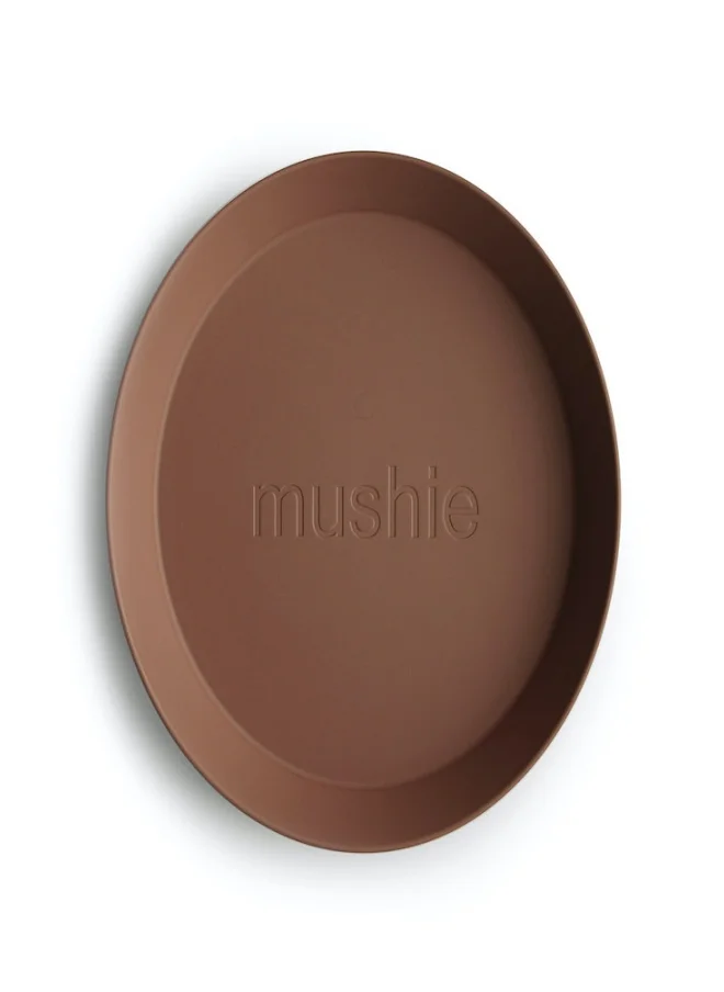 mushie Dinner Plate Round Caramel