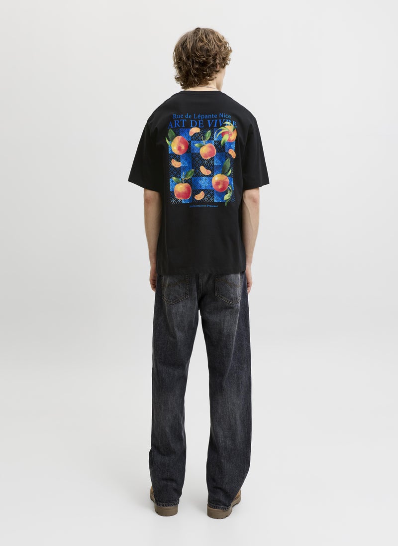 JACK & JONES Crew Neck LooseFit T-Shirt - Image 3
