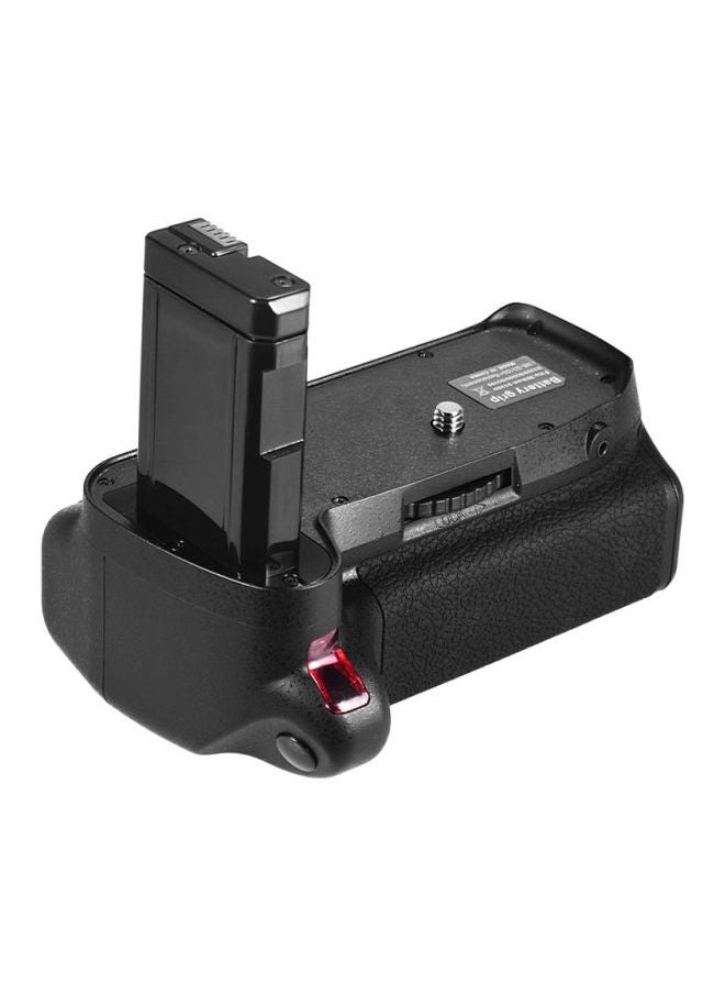 NIBEMINENT - Replacement Vertical Battery Grip With Remote Control For Nikon D5300/D3300/D3200/D3100/DSLR Camera Black/Silver - Image 1