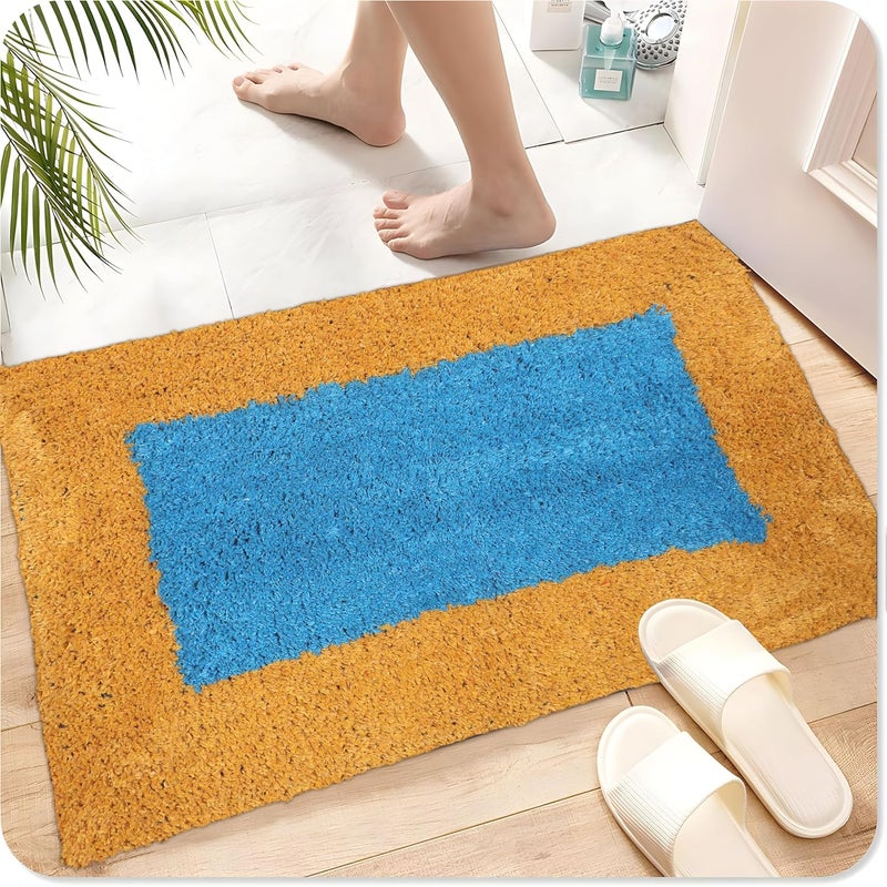 AAZEEM Absorbent Door Mat for Indoor Entrancex Non Slip Mat for Front Door Entryway, Soft Cotton Home. Hotel Balcony Floor Carpet, Floor Mats for Home, KitchenFloor Door Mat |Pack of 3 -(55x35cm) - Image 5