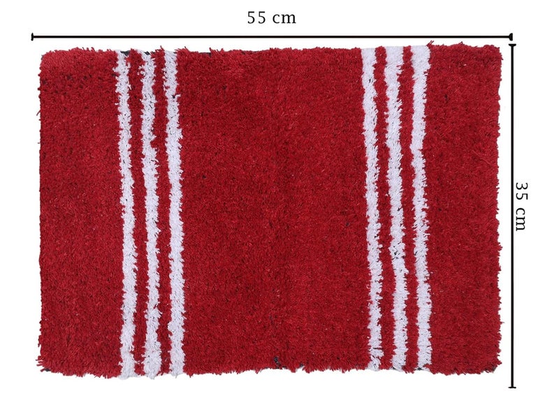 AAZEEM Absorbent Door Mat for Indoor Entrancex Non Slip Mat for Front Door Entryway, Soft Cotton Home. Hotel Balcony Floor Carpet, Floor Mats for Home, KitchenFloor Door Mat |Pack of 3 -(55x35cm) - Image 3