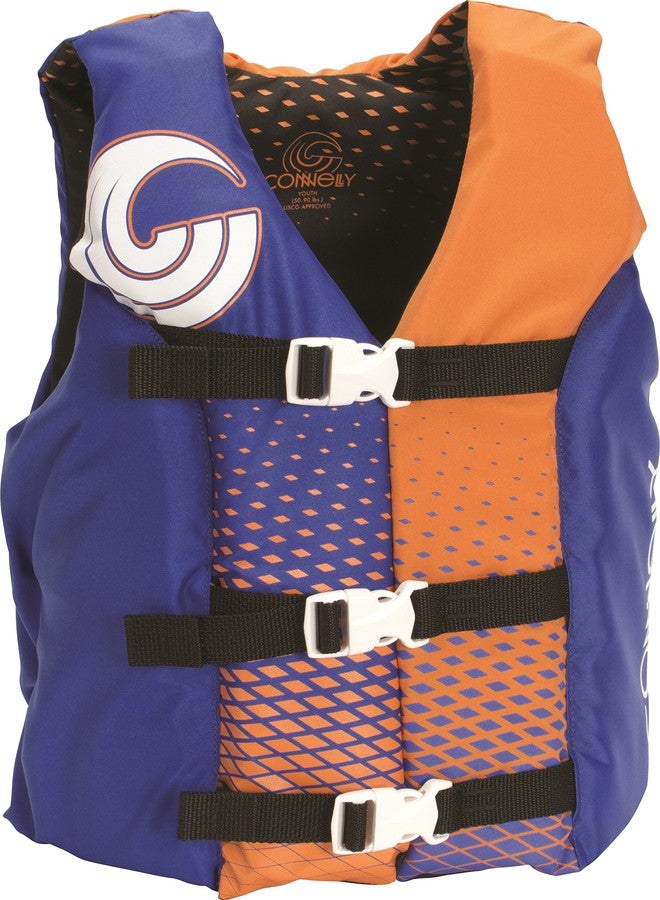 Connelly CWB Connelly Youth Nylon Vest, 24"-29" Chest; 50-90Lbs, Boy Tunnel - Image 1