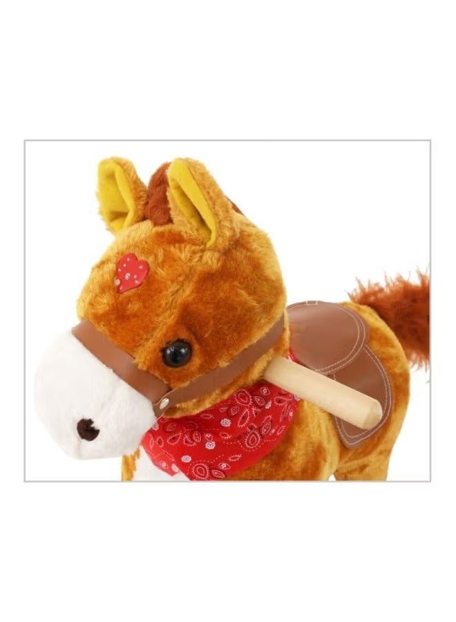 Toyshine Unicorn Horse Wooden Rocker - Image 2