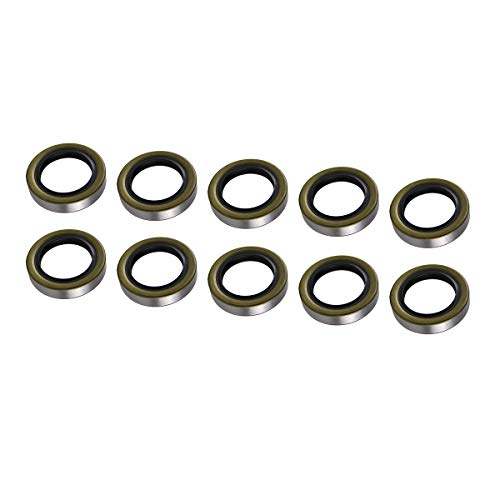 Lippert Components Lippert Replacement Double Lip Grease Seal for 1,250 to 8,000-lb. RV Trailer Axles, 2.25" Inner Diameter, 10-Pack - 122088 - Image 1