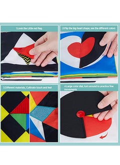 Y&D Soft Baby Books High Contrast Black and White Non-toxic Fabric Touch Feel Crinkle Cloth Early Educational Stimulation Toys for Infants Toddlers, Girl Boy Gift  - Image 3