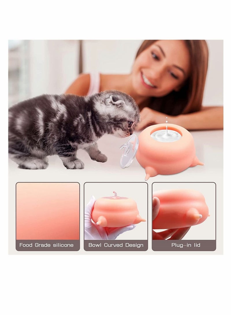 SYOSI Pets Milk Feeder with 4 Nipples for Feeding Small Newborn Pets Within Two Weeks - Image 5