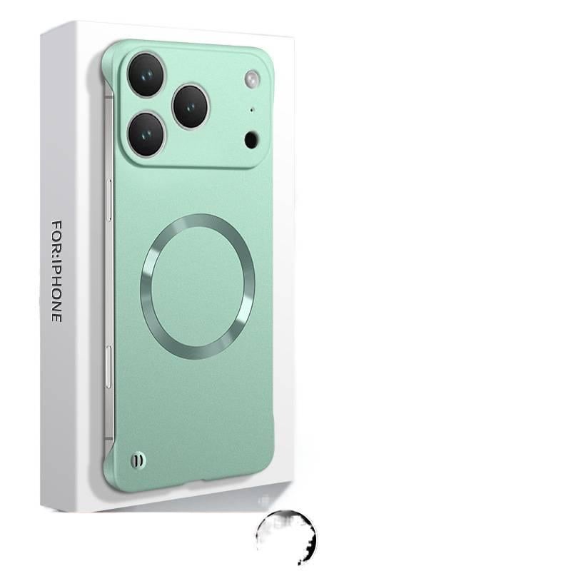 MS غطاء واقي، أخضر، PC، مغناطيسي، تبريد، لـ iPhone 14 / 14 Plus / 14 Pro / 14 Pro Max باللون الأخضر - Image 1