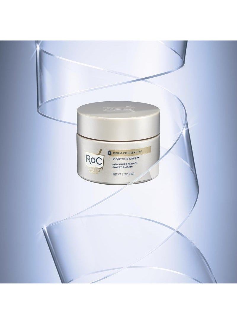 RoC Derm Correxion Neck Cream with Hyaluronic Acid and Advanced Retinol to visibly Tighten & Lift Horizontal Neck Lines, Facial Moisturiser to Contour Face, Neck + Jaw, (1.7 oz) - Image 5