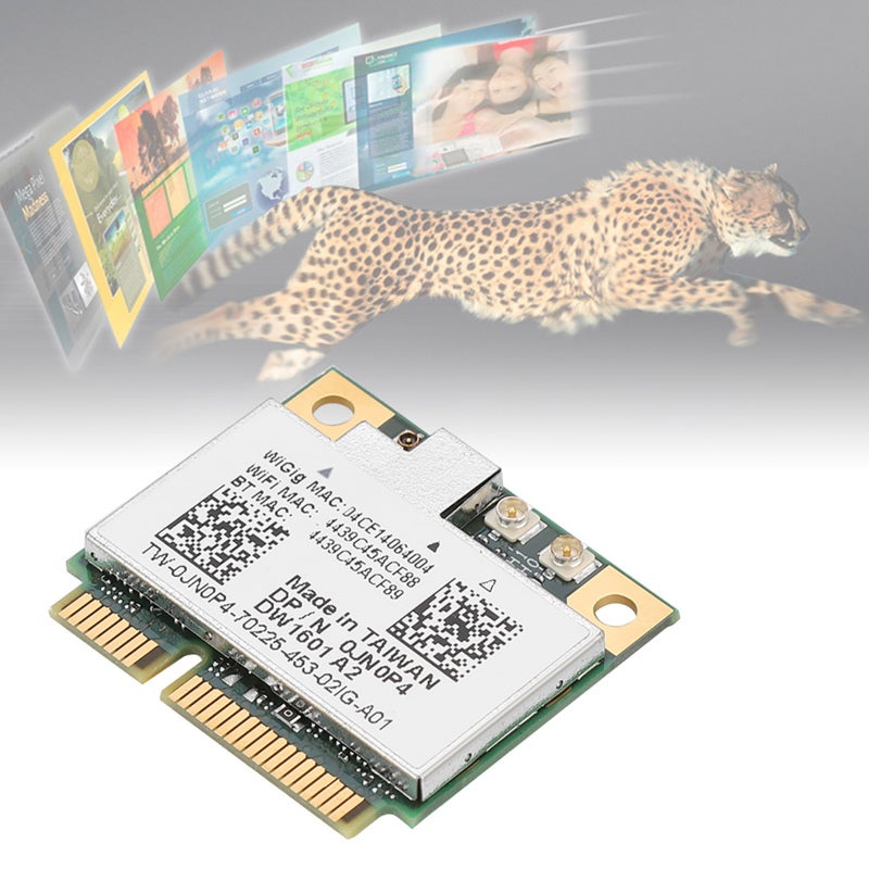 Mini PCIe Wireless Network Card: 7Gbps High Performance With Qualcomm QCA9005 Chip - 802.11AD Multi-Frequency Support Bluetooth 4.0 for Laptops Desktops Industrial Computers - Image 2