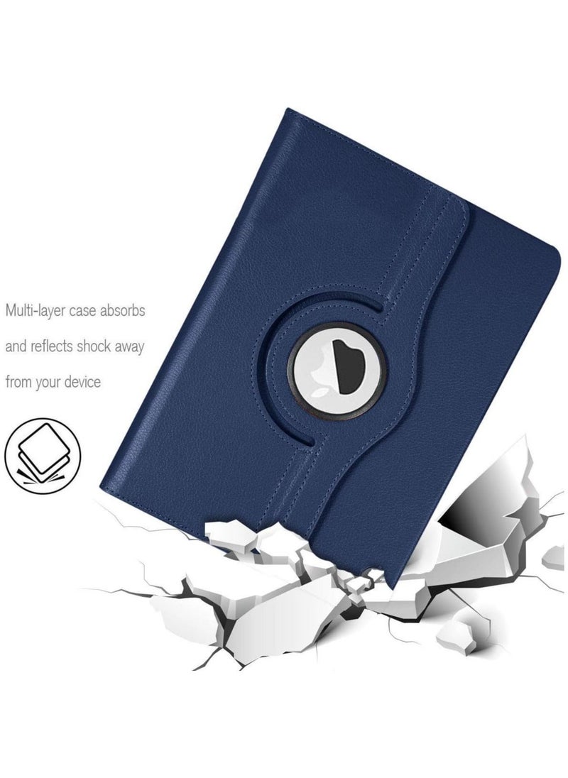 Case Compatible with Apple iPad 2/3/4, [Wallet Case] Shockproof PU Leather Book Style Flip Folio 360° Rotating Total Protection Cover With Auto Wake/Sleep  - Image 3