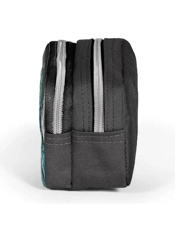 كورال هاي Kids Gray Dinosaur Two Compartment Pencil Bag 22299