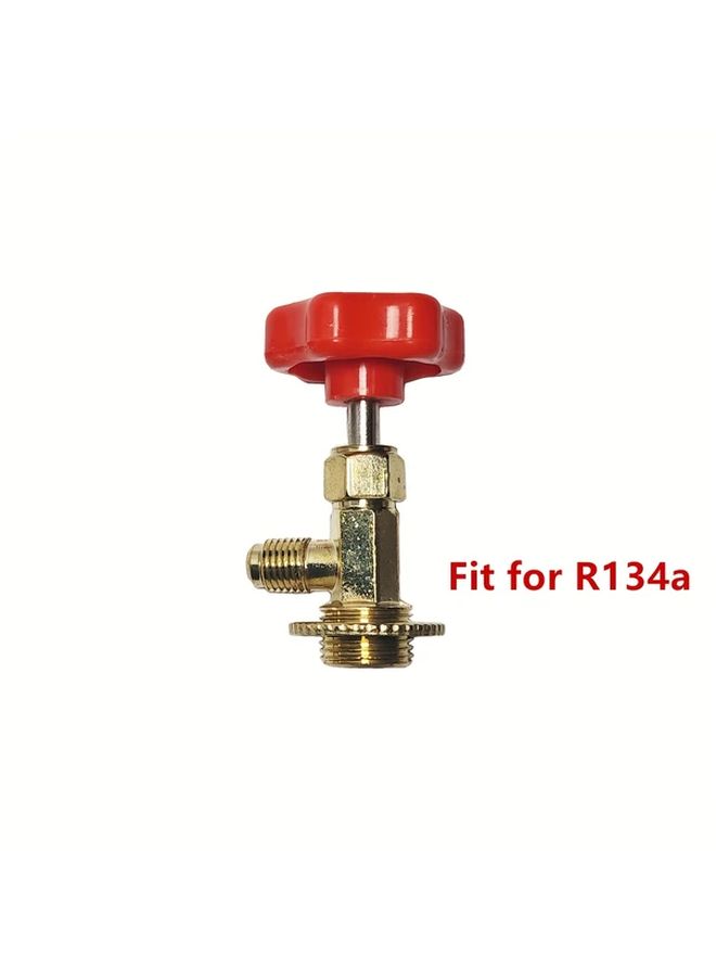 Red Refrigerant Can Tap Valve 1 4 SAE Connector Leak Proof Dispenser for R12 R22 R134a R410a R6000a Gases - Image 5