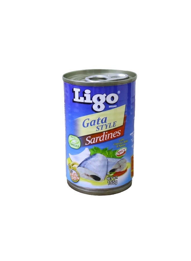 ligo سردين بنكهة غاتا 155 جرام - Image 1