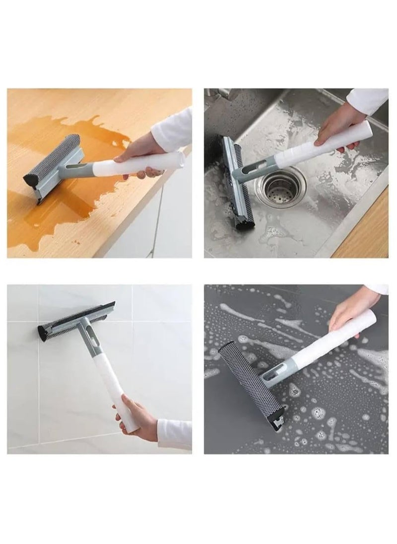 Generic Plastic glass swap with sprayer and sponge  -Multi Color  - Image 3