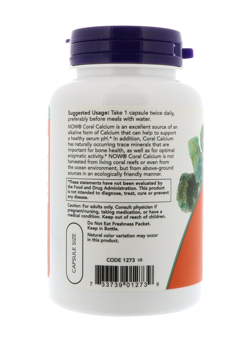 ناو كالسيوم  1000 ملجم، 100 كبسولة نباتية - Image 2