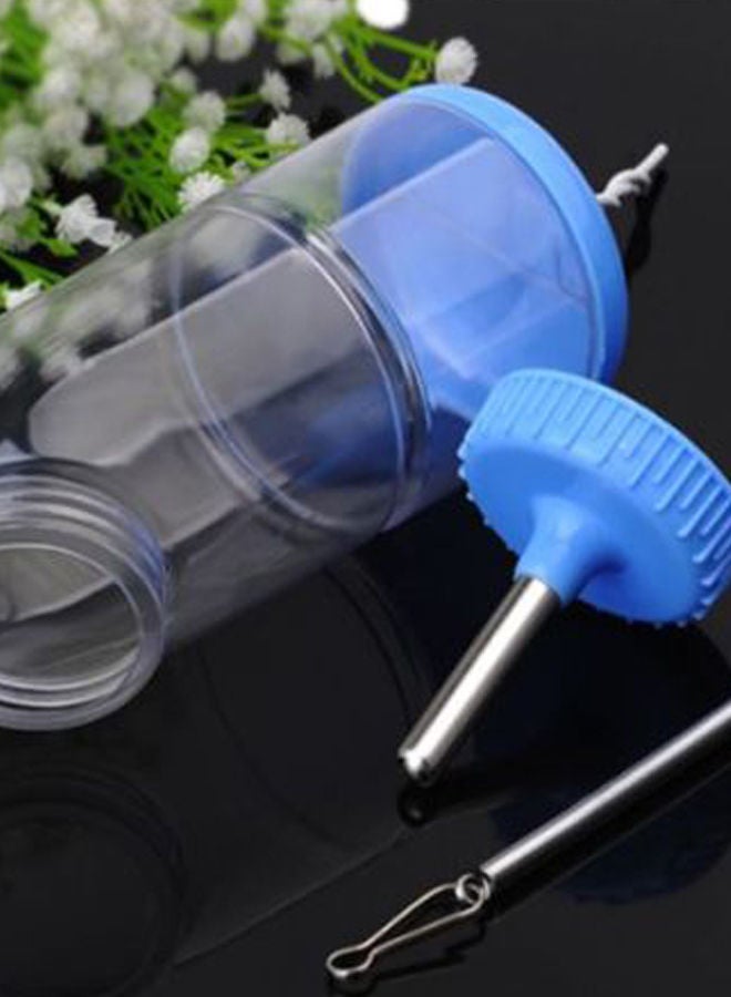 NIBEMINENT Pet Water Dispenser White/Blue/Silver - Image 2