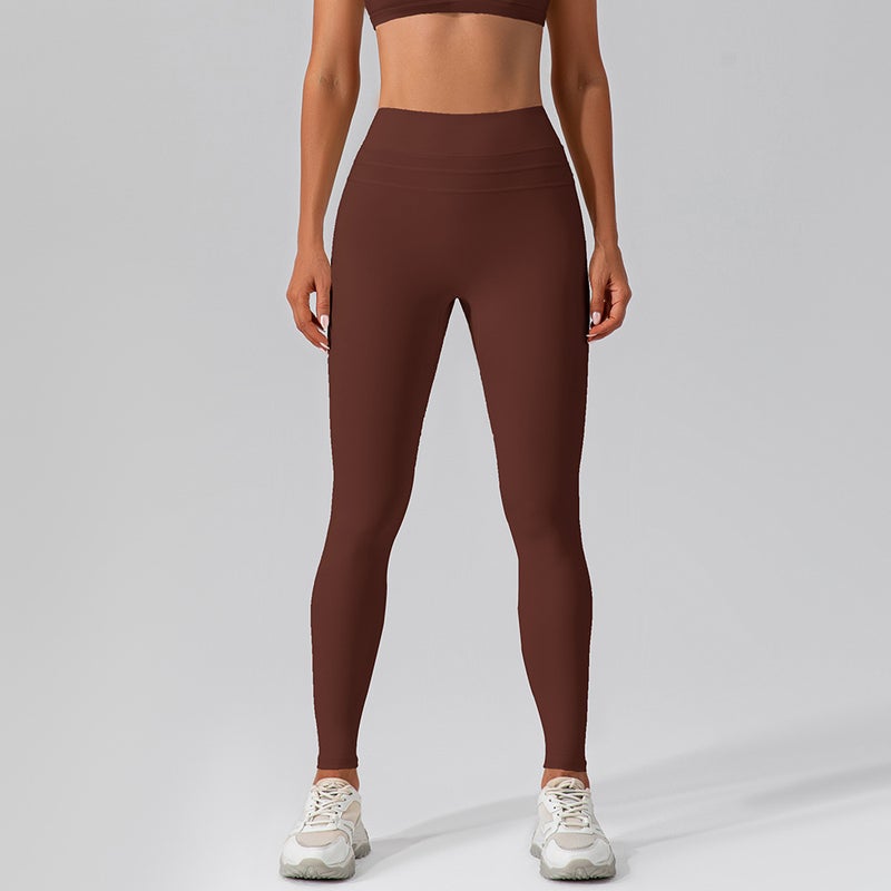 High Waist Tummy Control Yoga Pants for Women Light green  - Image 2