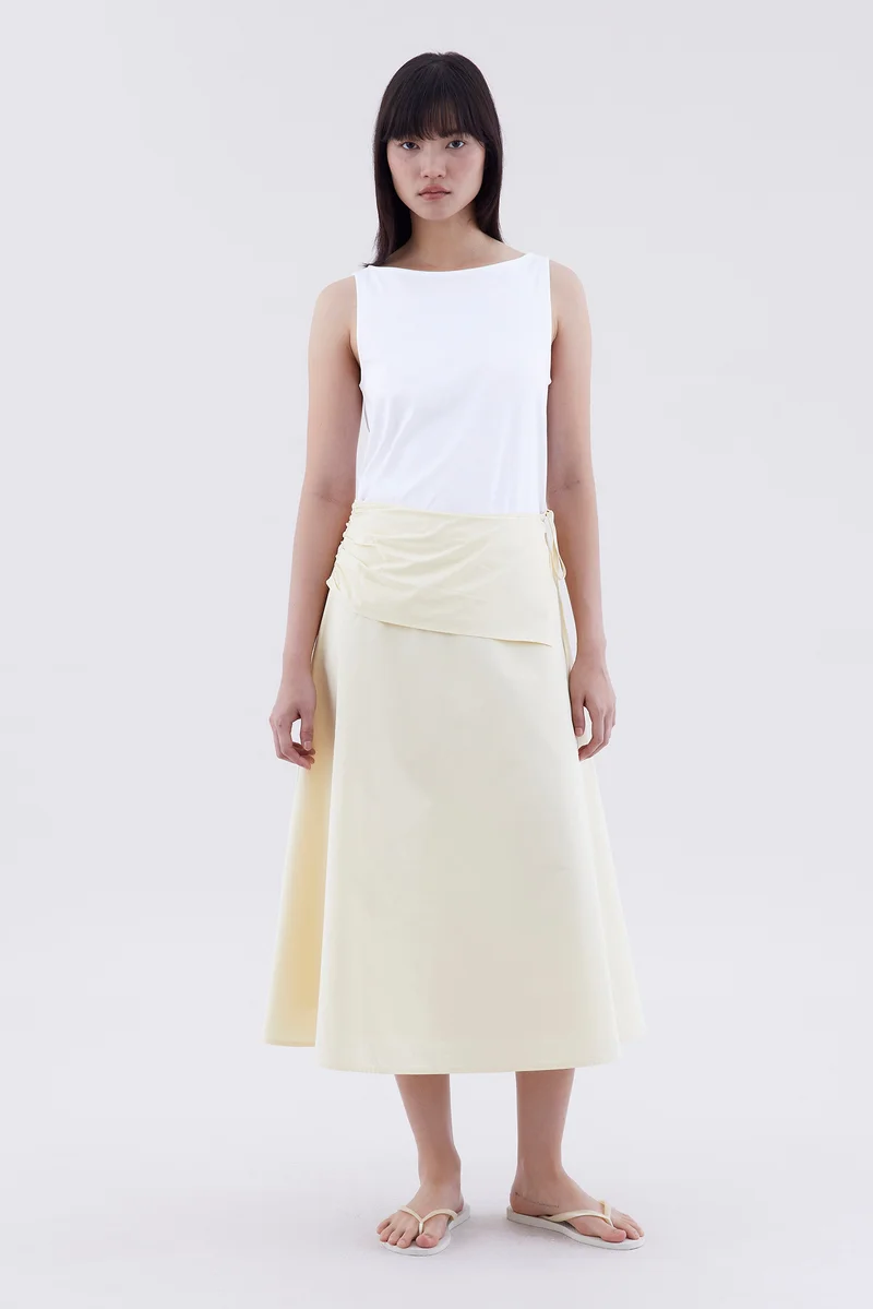 Taia Wrap Layer Skirt