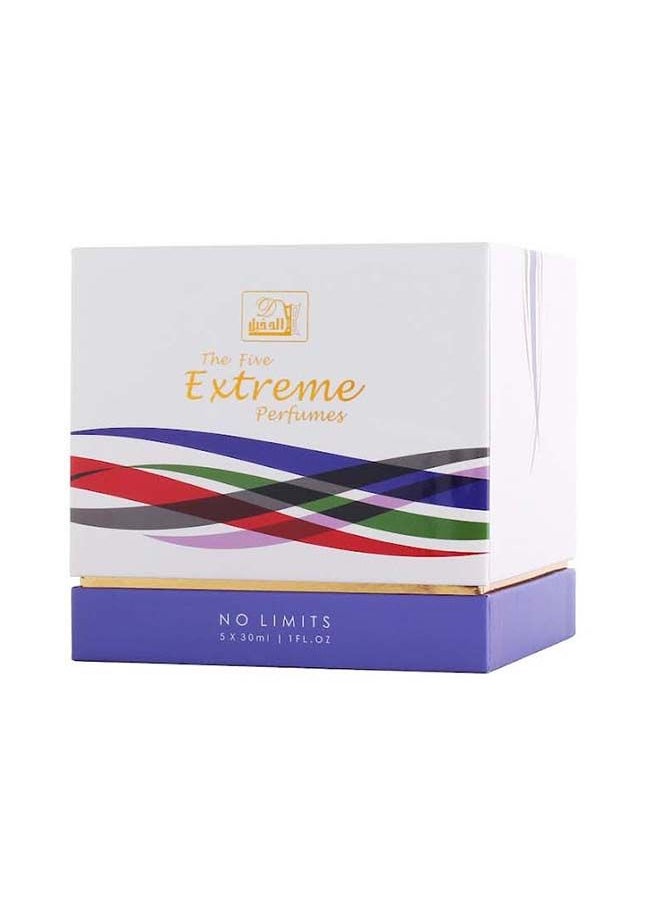 The Five Extreme Collection 5 Fragrances 30 ml