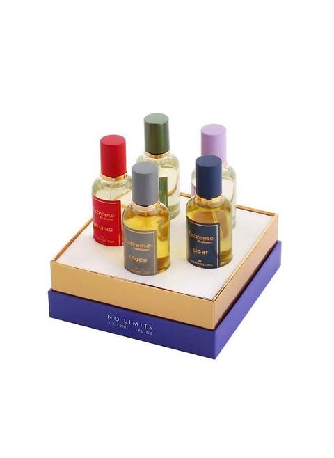 The Five Extreme Collection 5 Fragrances 30 ml