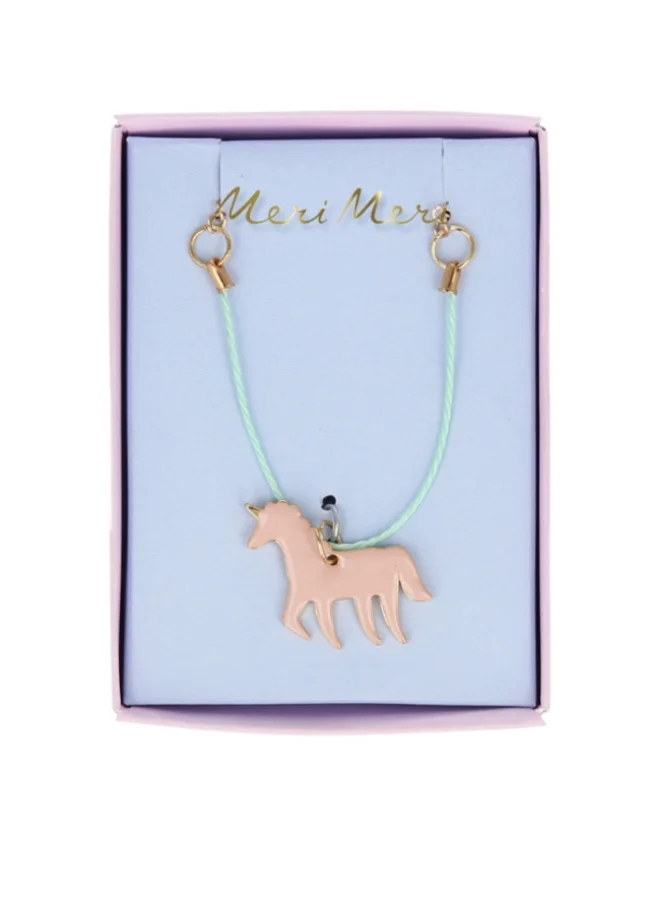 Meri Meri Enamel Unicorn Necklace
