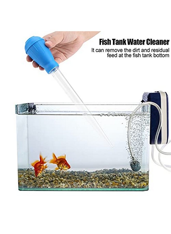 VAYINATO فاييناتوا بيزليف وورلد جهاز تغيير مياه حوض السمك اليدوي، 30 مل قطارة تنظيف الحوض، مزيل نفايات تنظيف حوض السمك، أداة تنظيف الحصى في الحوض، - Image 3