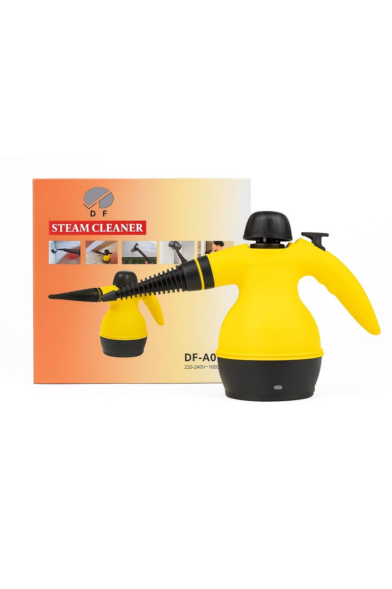 DF Handheld Steam Cleaner, 1000W, Multi-Purpose Cleaning Machine, Yellow & Black - Image 4