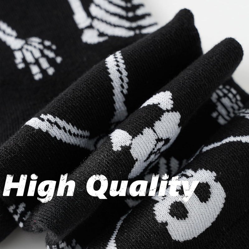 BISOUSOX Mens Dress Socks Funny Fun Colorful Crazy Funky Crew Socks for Men Novelty Happy Cotton Size 9-12 - Image 5