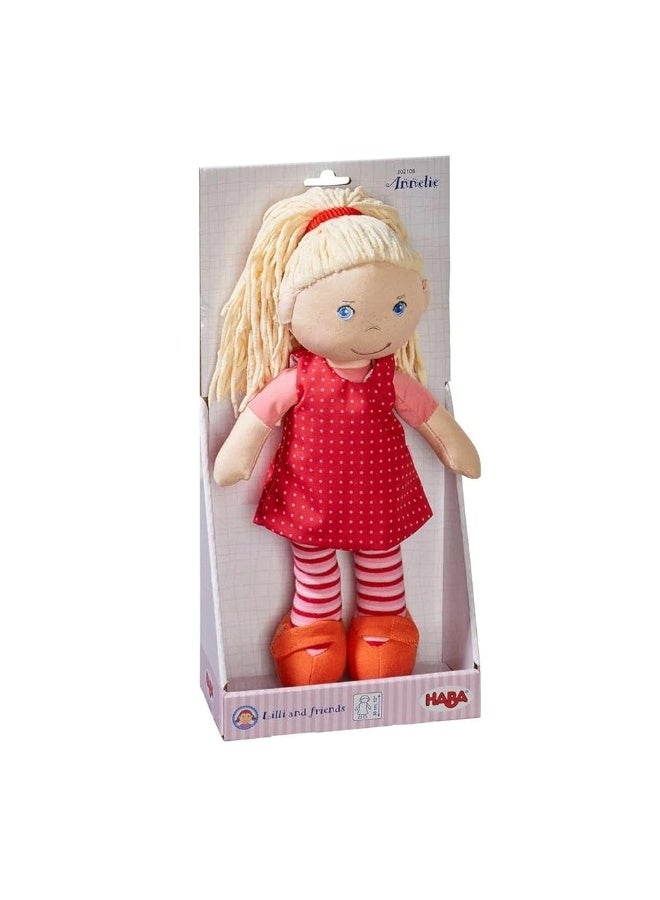 HABA 302108 Soft Doll Annelie 30 cm for Ages 18 months and Up - Image 2