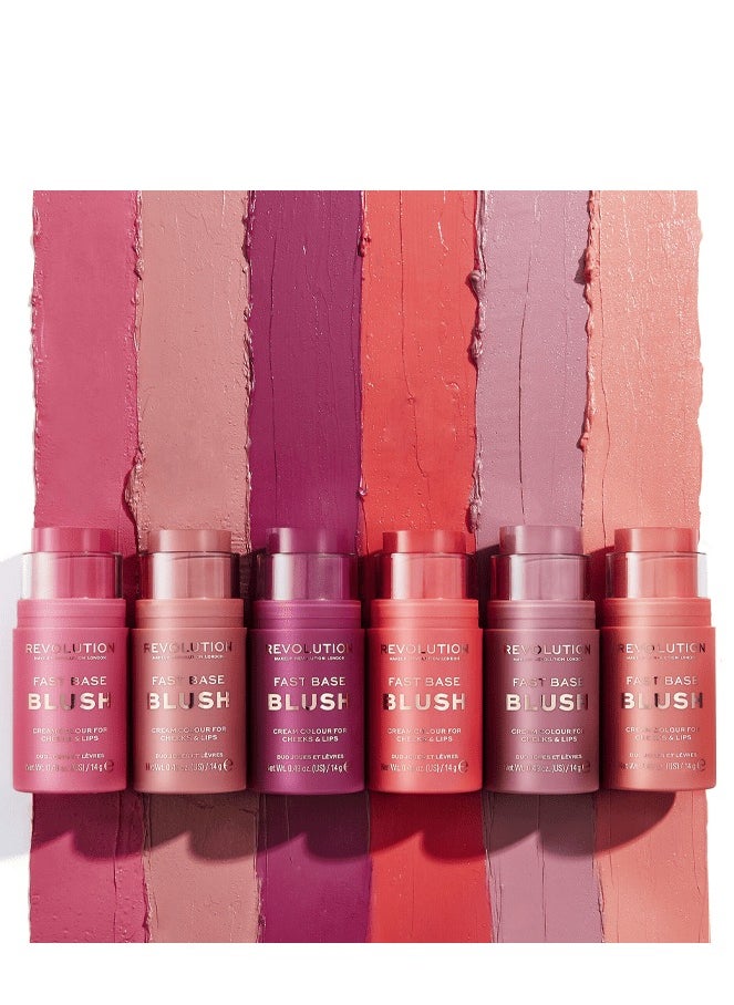 REVOLUTION - Makeup Revolution Fast Base Blush Stick Bare - Image 1