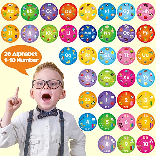 SYNARRY Number and Alphabet Puzzles for Kids Ages 46 Alphabet Learning Toys for Kids Ages 35 ABC Puzzles Preschool Learning Activities Educational Toys Gifts for 3 4 5 6 7 8 Year Old Boys Girls - Image 5
